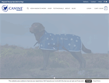 Tablet Screenshot of caninemagnetix.com